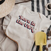 Graphic Bodysuit, Born In The Usa - Onesies - 4