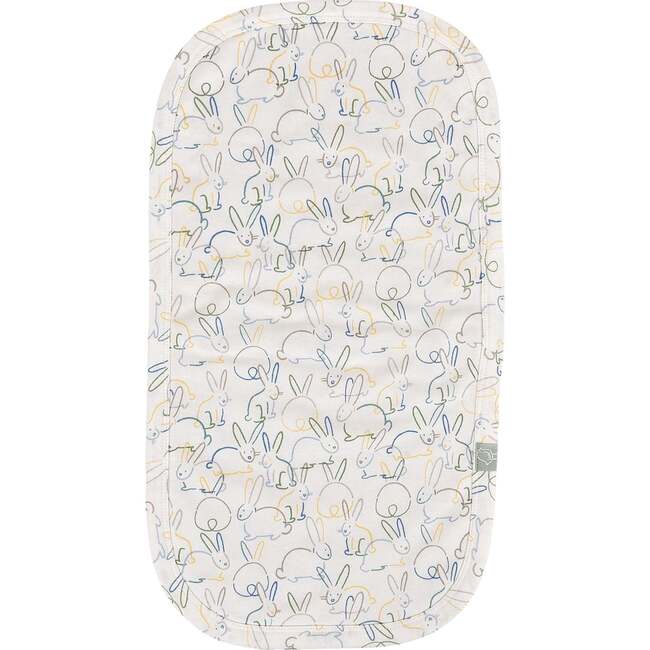 Burp Cloth, Bunnies