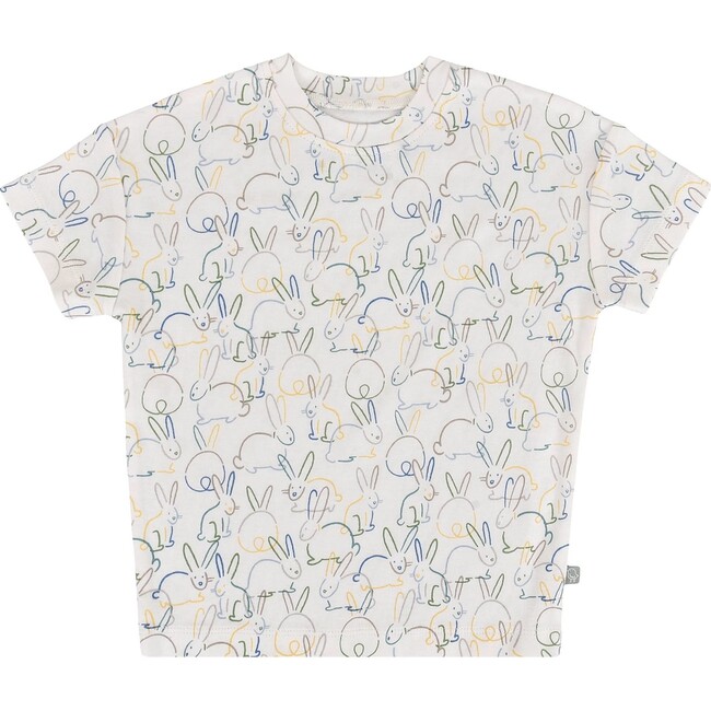 Boxy Toddler Tee, Bunnies