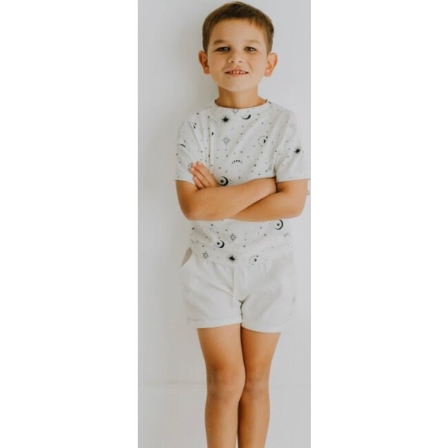 Boxy Toddler Tee, Celestial - T-Shirts - 3