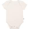 Basics Lap Shoulder Bodysuit, Ivory - Onesies - 1 - thumbnail