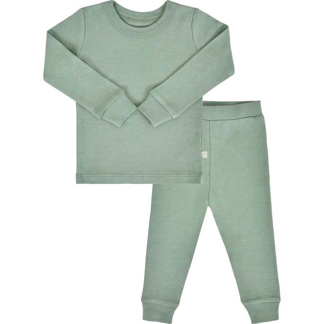 Baby Pajamas, Basil Green