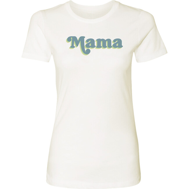 Adult Graphic Tee, Mama Blue