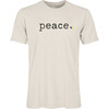 Adult Graphic Tee, Peace Unisex - T-Shirts - 1 - thumbnail