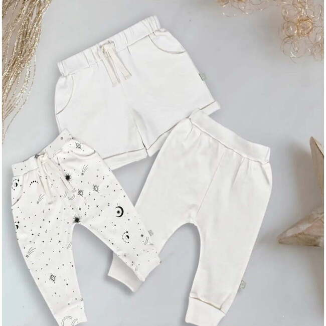 Basics Pants, Ivory - Pants - 3
