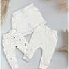 Basics Pants, Ivory - Pants - 3 - thumbnail