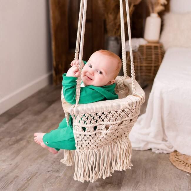 Boho Bundle, Swing & Toy Basket Natural - Bouncers - 3