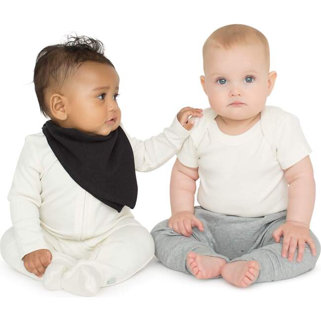 Basics Lap Shoulder Bodysuit, Ivory - Onesies - 3