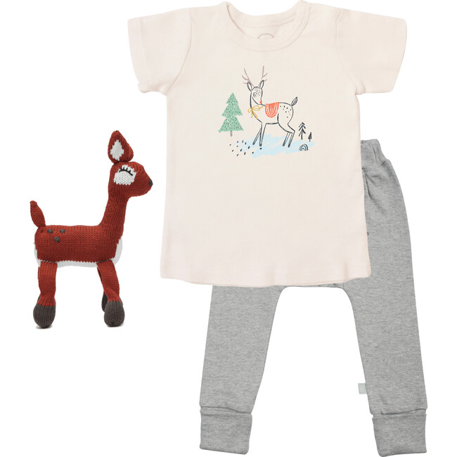 3-Piece Gift Set, Deer - Mixed Apparel Set - 3