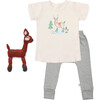 3-Piece Gift Set, Deer - Mixed Apparel Set - 3 - thumbnail