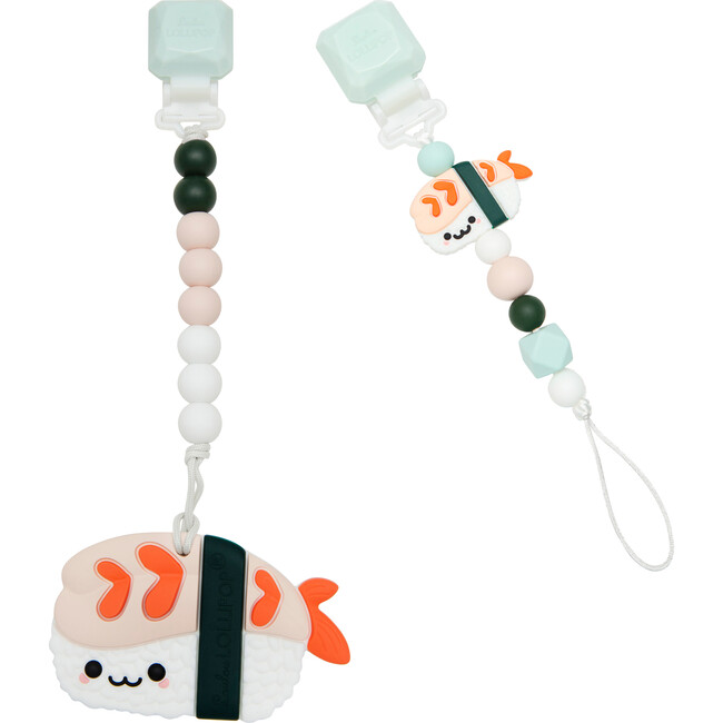 Food Grade Silicone Soothing Teether Bundle, Sushi - Teethers - 1