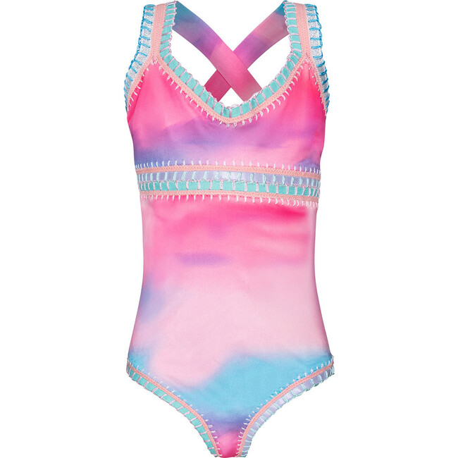 Dream Sadie Rainbow Embroidered One Piece
