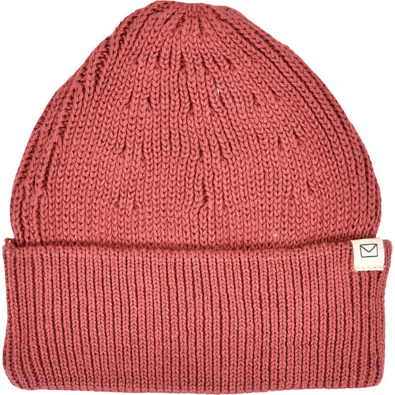 Knit Beanie in Rosewood