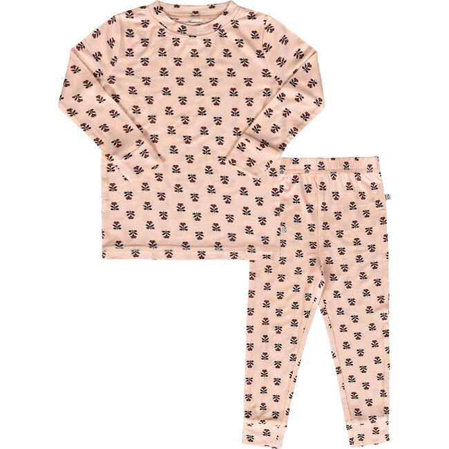 Modal Pajama Set in Wild Rose