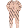 Modal Convertible Footie Pajamas in Wild Rose - Footie Pajamas - 1 - thumbnail