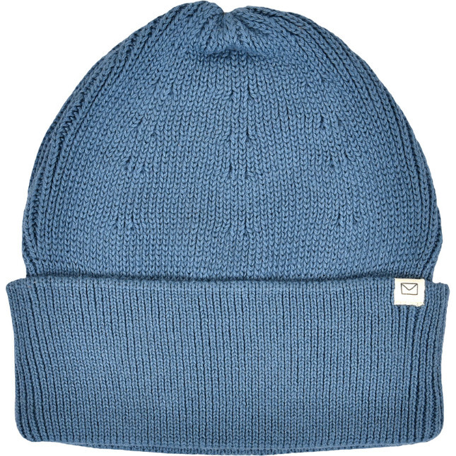 Knit Beanie in Bluestone