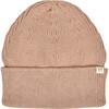 Knit Beanie in Taupe - Hats - 1 - thumbnail