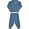Hunter Chunky Knit Set in Bluestone - Mixed Apparel Set - 1 - thumbnail