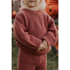 Nova Chunky Knit Set in Rosewood - Mixed Apparel Set - 3