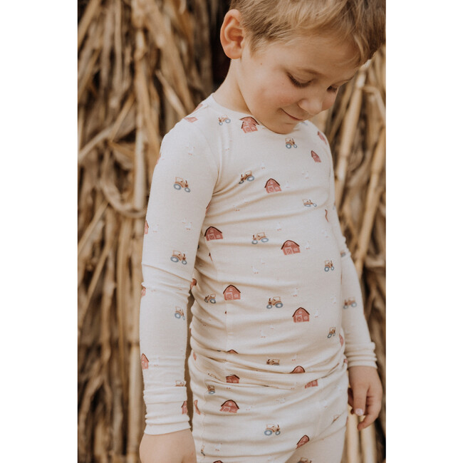 Modal Pajama Set in Farm