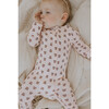 Modal Convertible Footie Pajamas in Wild Rose - Footie Pajamas - 2