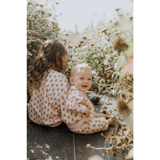 Fleece Sweatshirt in Wild Rose - Sweatshirts - 4