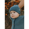 Knit Beanie in Bluestone - Hats - 4 - thumbnail
