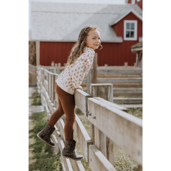 Fleece Sweatshirt in Wild Rose - Sweatshirts - 5