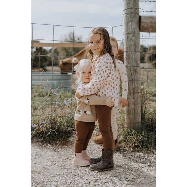 Organic Cotton Modal Legging in Cappuccino - Leggings - 5