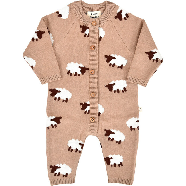 Baa Baa Sheep Jacquard Romper