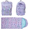 Sleep-N-Pack™ Little Kid Size Sleeping Bag Backpack, Pretty Bows - Sleepbags - 1 - thumbnail