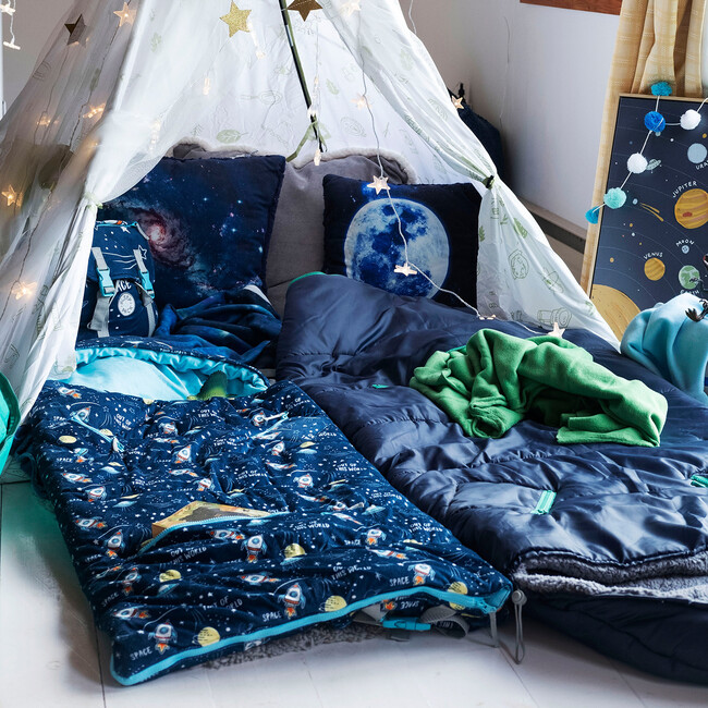 Sleep 'N' Pack Littles Sleeping Bag, Space