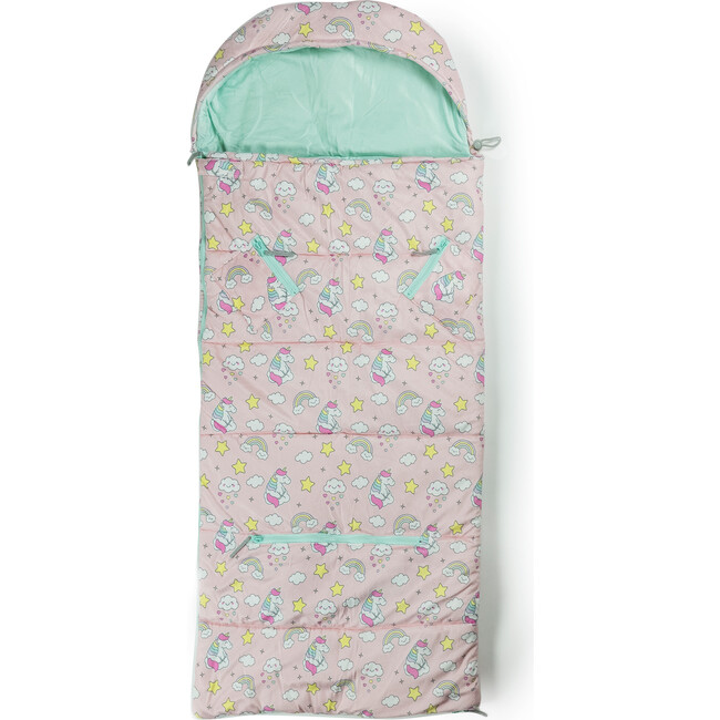 Sleep 'N' Pack Littles Sleeping Bag, Unicorns - Sleepbags - 5