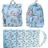 Sleep-N-Pack™ Big Kid Sleeping Bag Backpack, Sweet Cats - Sleepbags - 1 - thumbnail
