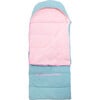 Sleep-N-Pack™ Little Kid Size Sleeping Bag Backpack,Bows & Ruffles Tanager Turquoise Corduroy - Sleepbags - 3 - thumbnail