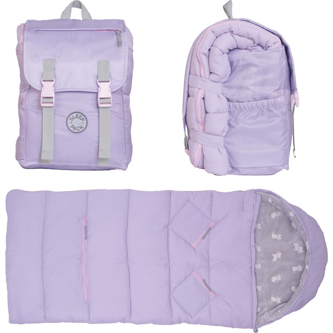 Sleep-N-Pack™  Little Kid Size Sleeping Bag Backpack,Glow-In-The-Dark Collection: Glow Kittens