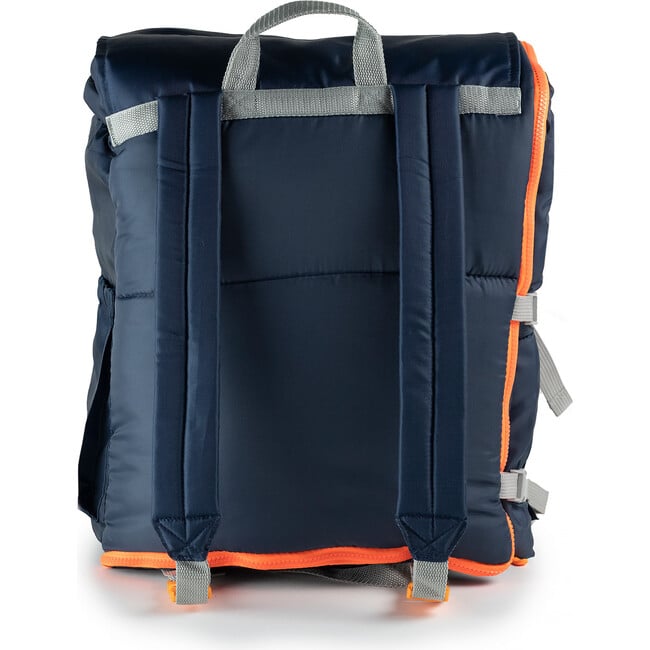 Sleep 'N' Pack Big Kids Sleeping Bag, Navy/Green - Sleepbags - 6