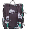 Sleep-N-Pack™ Big Kid Sleeping Bag Backpack ,Lounging Sloths in Black - Sleepbags - 3 - thumbnail