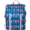 Sleep-N-Pack™ Big Kid Size Sleeping Bag Backpack , Ice Cream Print - Sleepbags - 2 - thumbnail