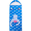 Sleep-N-Pack™ Big Kid Sleeping Bag Backpack, French Poodle Print in Brilliant Blue - Sleepbags - 6 - thumbnail