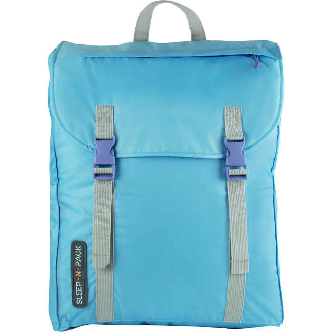 Big Kid's Sleep-N-Pack Sleepbag, Clearwater And Violet Dream Sherpa