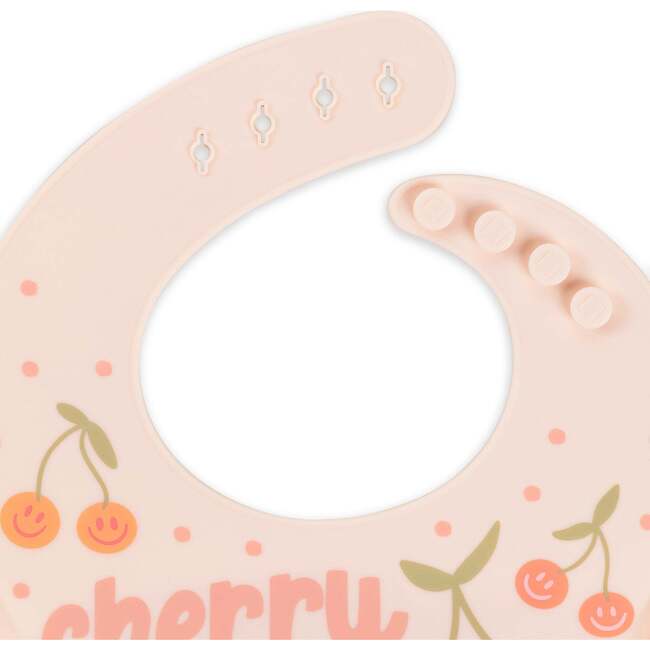 JuJuBe × Studio Oh! Silicone Bibs, Cherry Cute by Doodle By Meg - Bibs - 3