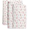 JuJuBe × Studio Oh! Printed Swaddle Blanket Sets, Bloomin' Boot (Pack Of 2) - Swaddles - 3 - thumbnail