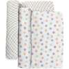 JuJuBe × Studio Oh! Printed Swaddle Blanket Sets, Happy Baby Vibes (Pack Of 2) - Swaddles - 3 - thumbnail