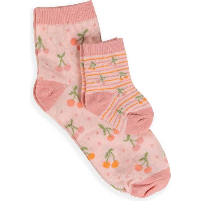 JuJuBe × Studio Oh! Mama & Me Sock Sets, Cherry Cute By Doodle By Meg