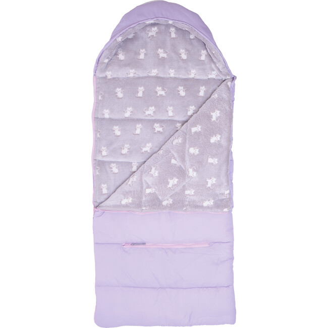 Sleep-N-Pack™ Little Kid Size Sleeping Bag Backpack,Glow-In-The-Dark Collection: Glow Kittens - Sleepbags - 8