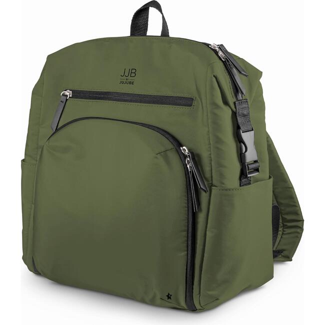 JJB Modern 11-Compartment Backpack, Olive