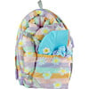 Big Kid's Sleep-N-Pack Sleepbag, Happy Daisy Stripes And Lilac - Sleepbags - 6 - thumbnail