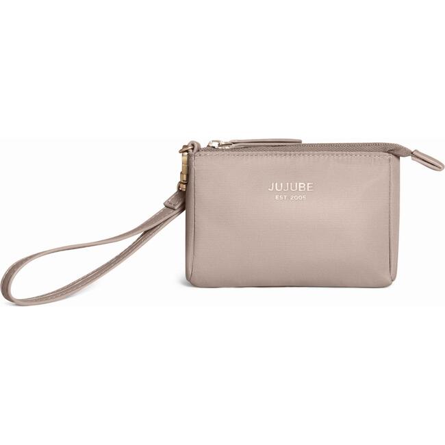 Diaper Bag-Fit 3-Piece Pouch Set, Taupe