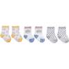 Baby Socks Trios With Zipper Wash Bag, Happy Baby Vibes (Pack Of 3) - Socks - 2 - thumbnail